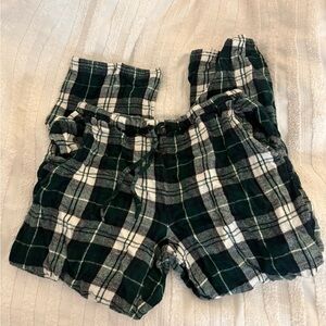 Garage plaid pajama pants women